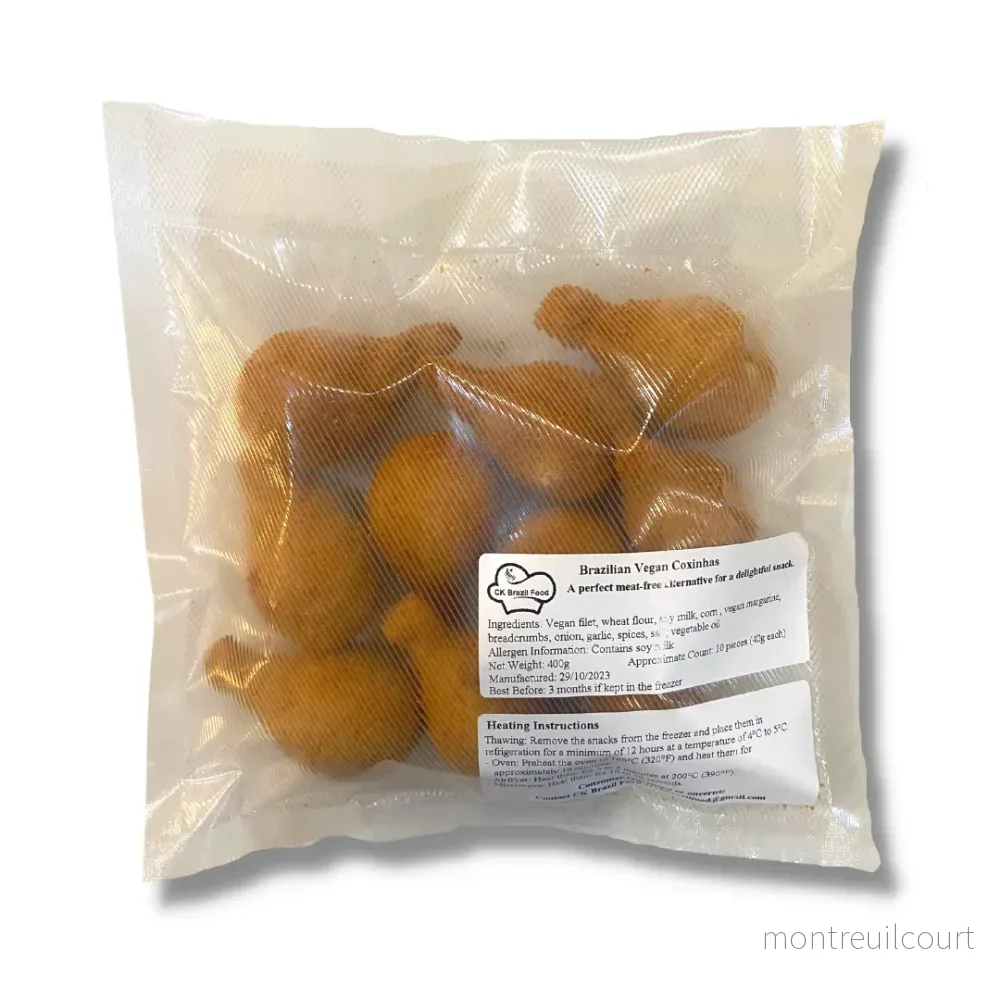 Coxinha Vegana Pré-Frita / Vegan Croquettes – Ck Food (400g) Coxinha Vegana Pré-Frita / Vegan Croquettes – Ck Food (400g)