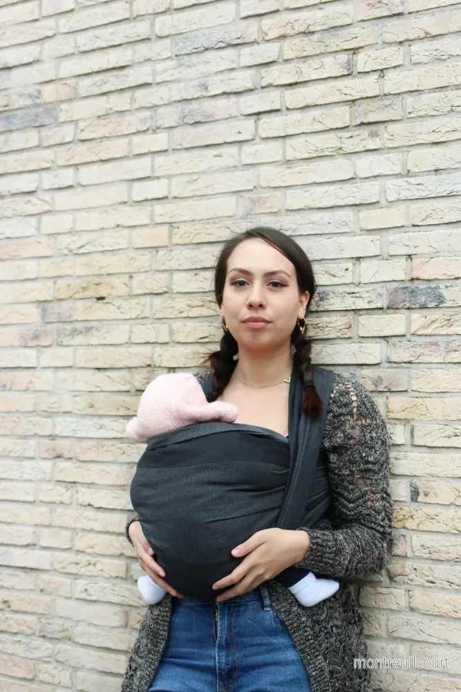 Yaro Newborn Grey Black Yaro Newborn Grey Black