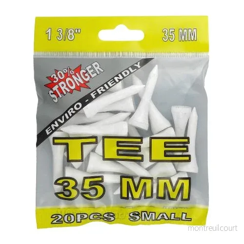 Träpeggar – Vita 20-pack 35-83mm Träpeggar – Vita 20-pack 35-83mm