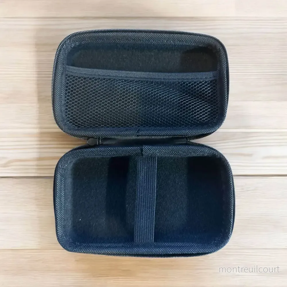 Pipfodral för 2 Pipor med Utrymme för Tobak och Verktyg – Hårt Material med Dragkedja - Bild 2