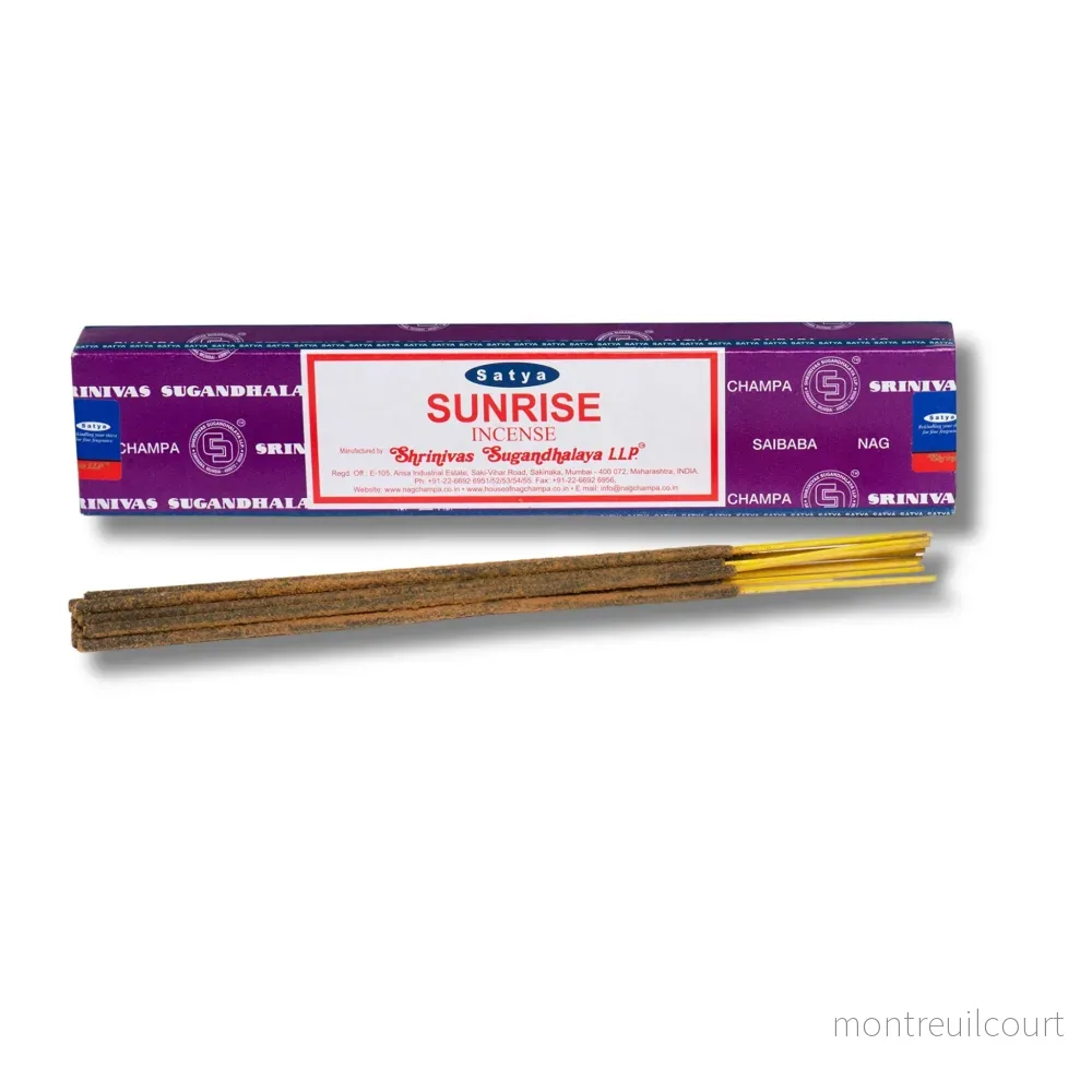 Satya Golden Sunrise – rökelsestickor Satya Golden Sunrise – rökelsestickor