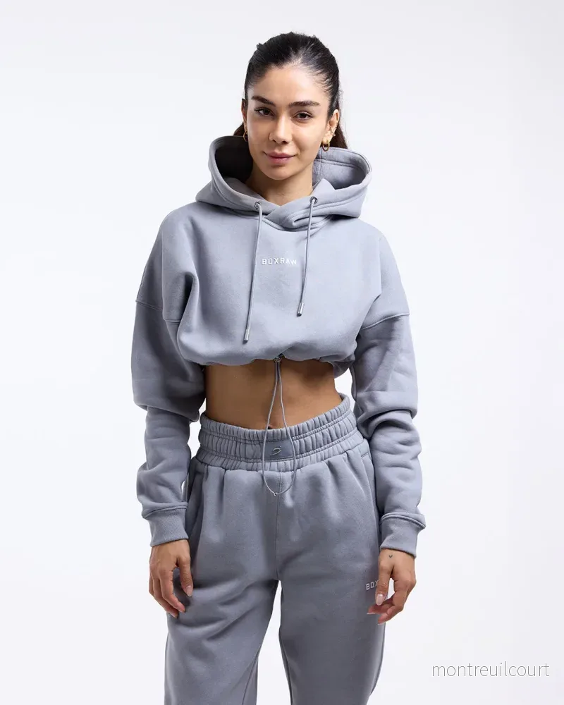 BOXRAW Cropped Hoodie Johnson BOXRAW Cropped Hoodie Johnson