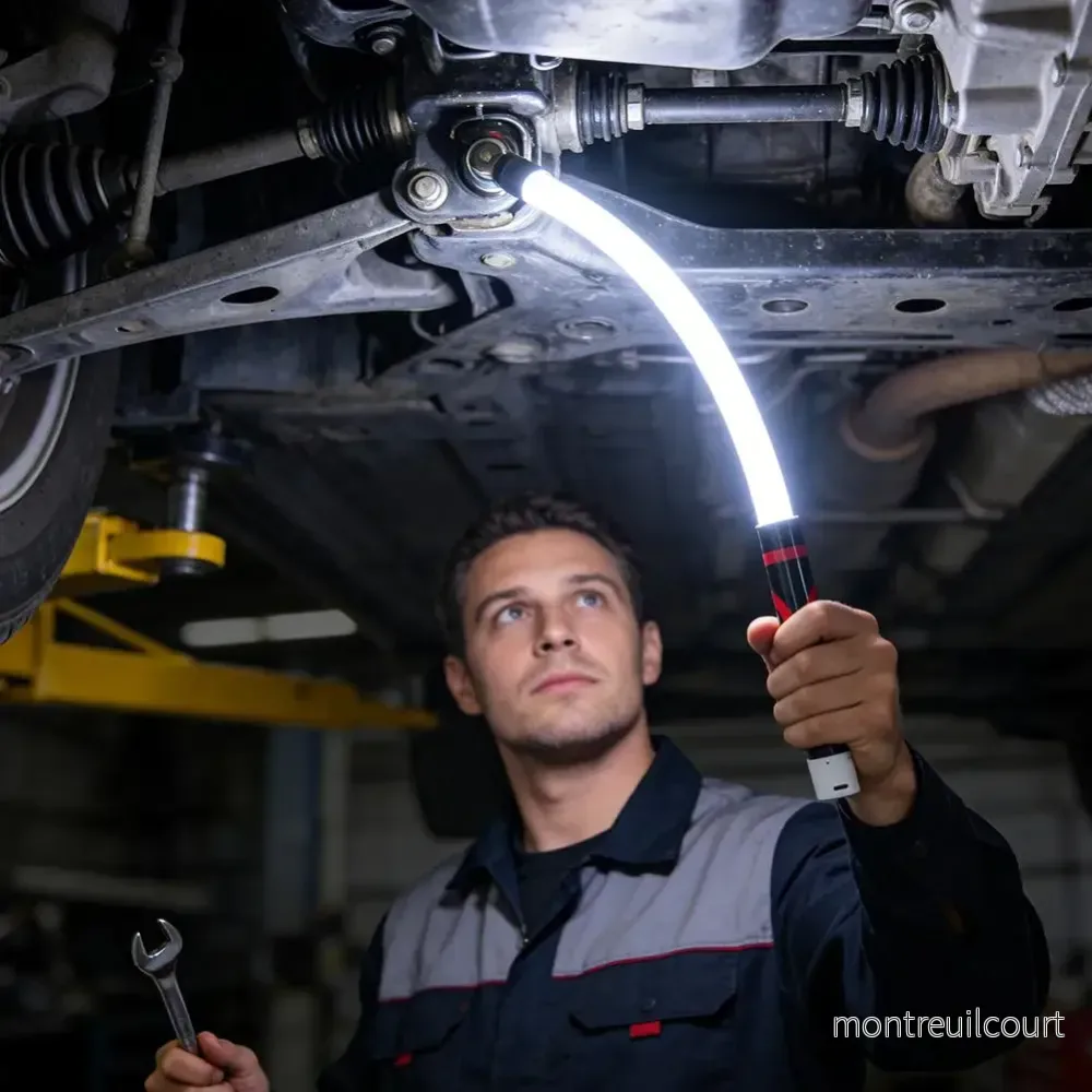 Flexibel arbetslampa 73cm - Bild 3