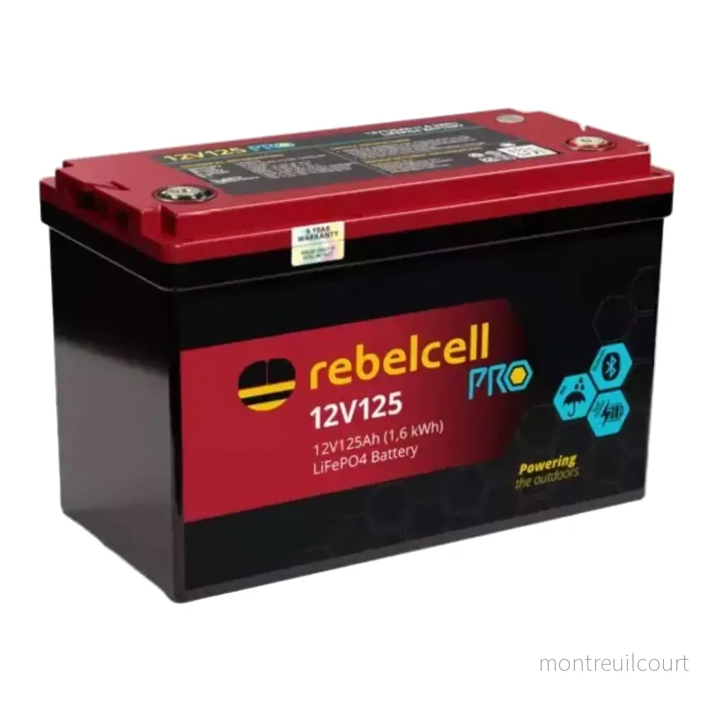 Rebelcell 12V125 Pro LiFePO4 Batteri - Bild 2