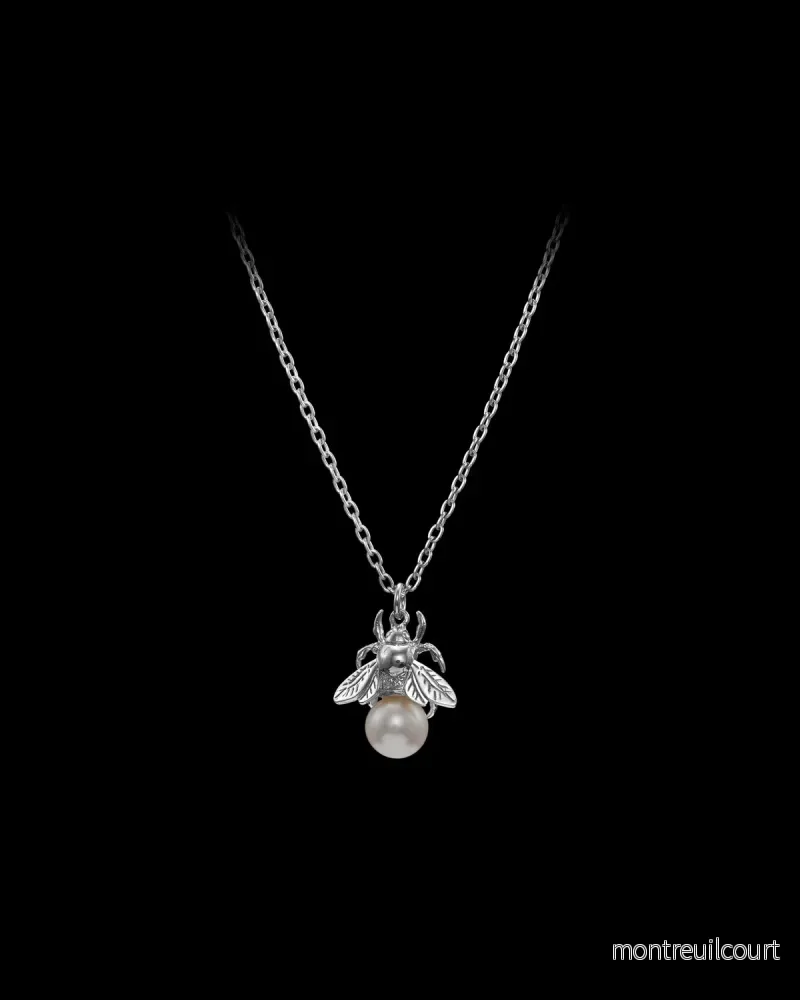 BUMBLEBEE PEARL NECKLACE - Bild 2