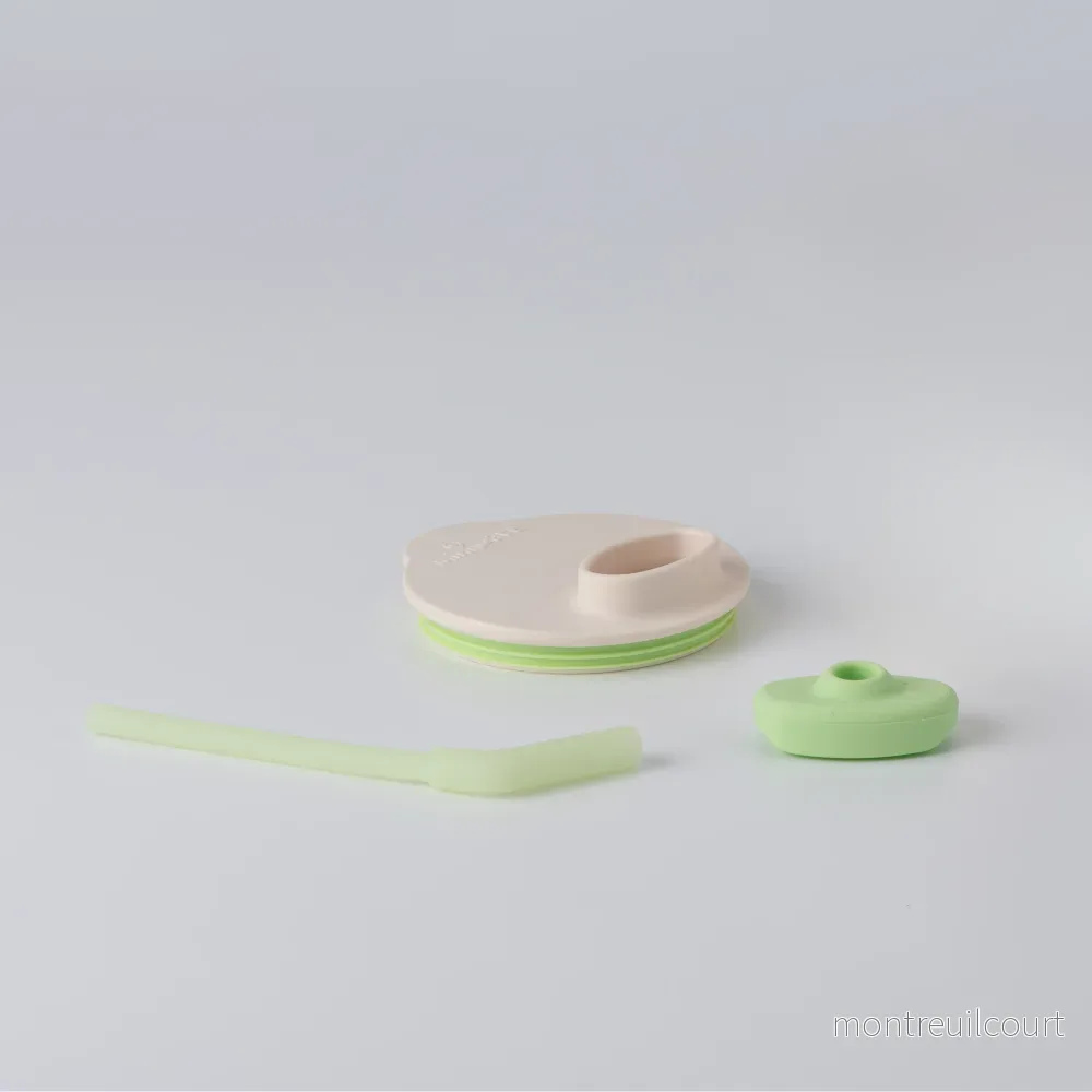 Reservdelar barnmugg – lock + sugrör (Vanilla/Keylime)