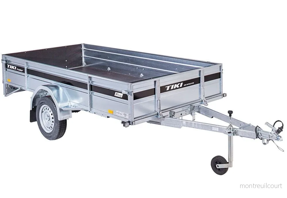 Tiki CP300-LH PRO Obromsad Släpvagn 750kg - Bild 2