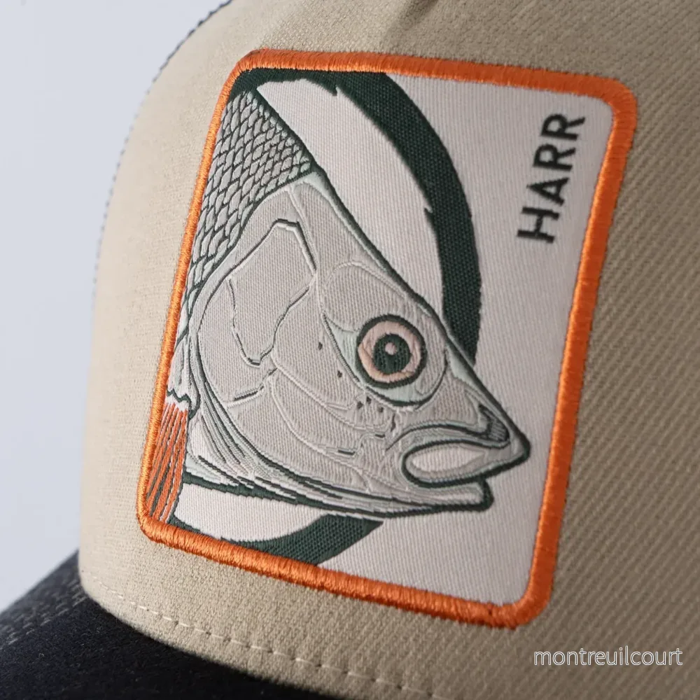 SQRTN Harr Trucker Keps - Hooked Soft Green - Bild 3