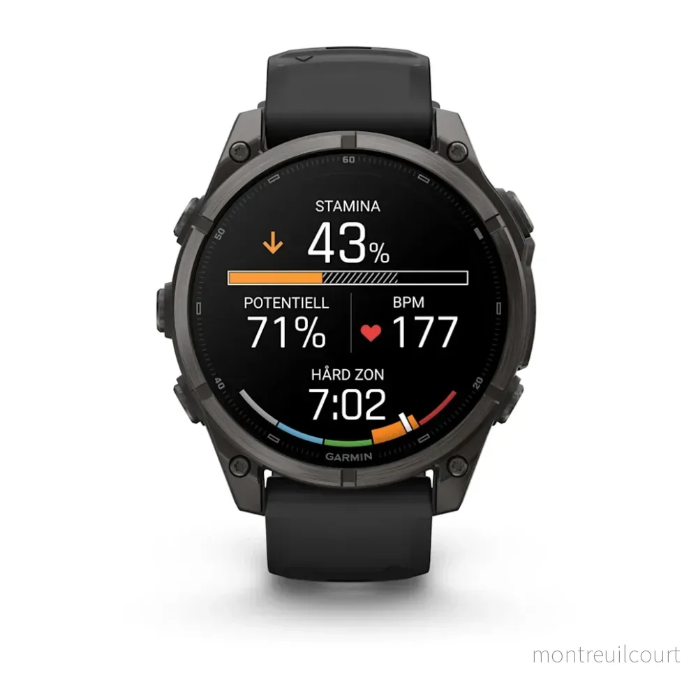Garmin fēnix 9 - AMOLED 47 mm Sapphire Carbon Gray DLC Titanium - Bild 3