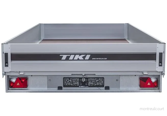 Tiki CP400-DRB/DROP 3500 Högbyggd Släpvagn - Bild 2