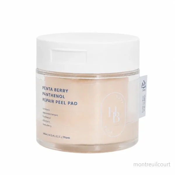 HEVEBLUE Penta Berry Panthenol Repair Peel Pad, 70 st