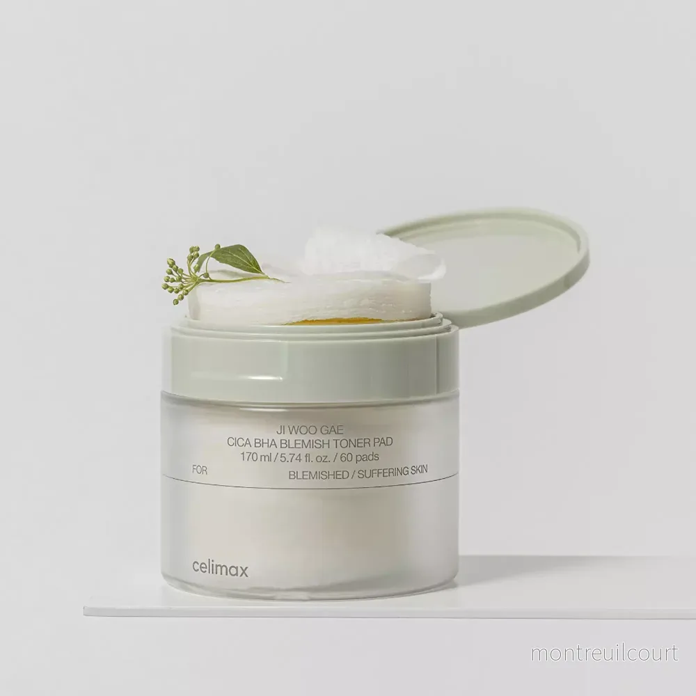 Celimax Ji Woo Gae Cica BHA Blemish Toner Pads 60 st - Bild 2