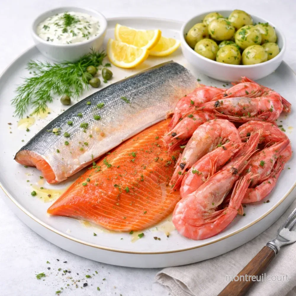 2,5Kg Räka 40-60 + 2Kg Rödingfile 2,5Kg Räka 40-60 + 2Kg Rödingfile