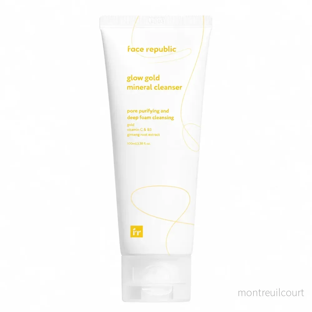 Face Republic Glow Gold Mineral Cleanser, 100ml Face Republic Glow Gold Mineral Cleanser, 100ml