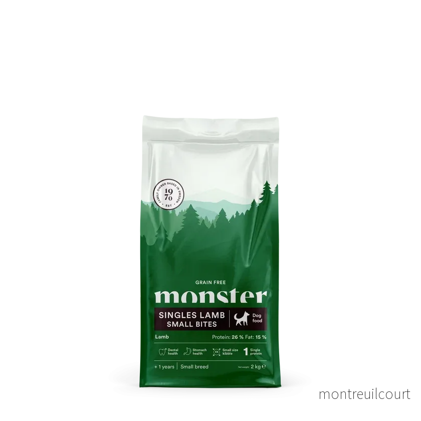 Monster Dog Grain Free Singles Lamb Small Bites - Bild 2