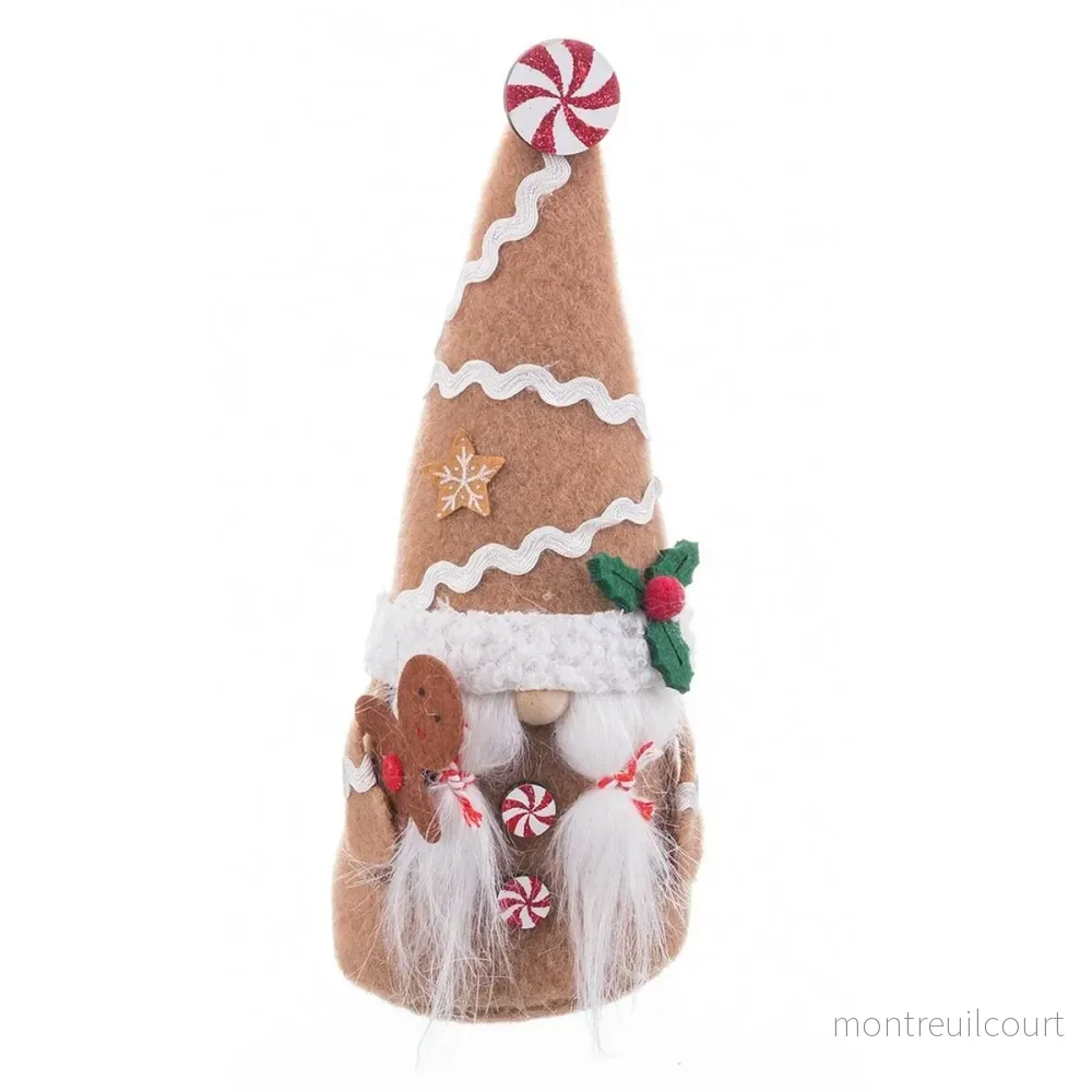 Pepparkaks-Tomte-Flicka 19,5 cm Pepparkaks-Tomte-Flicka 19,5 cm