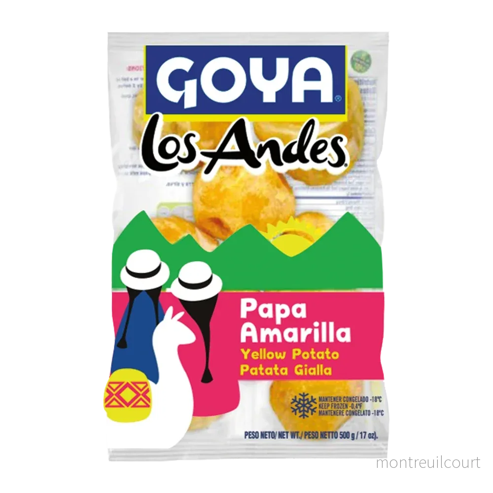 Papa Amarilla Peruana Congelada / Frozen Peruvian Yellow Potatoes – Goya (500g) Papa Amarilla Peruana Congelada / Frozen Peruvian Yellow Potatoes – Goya (500g)