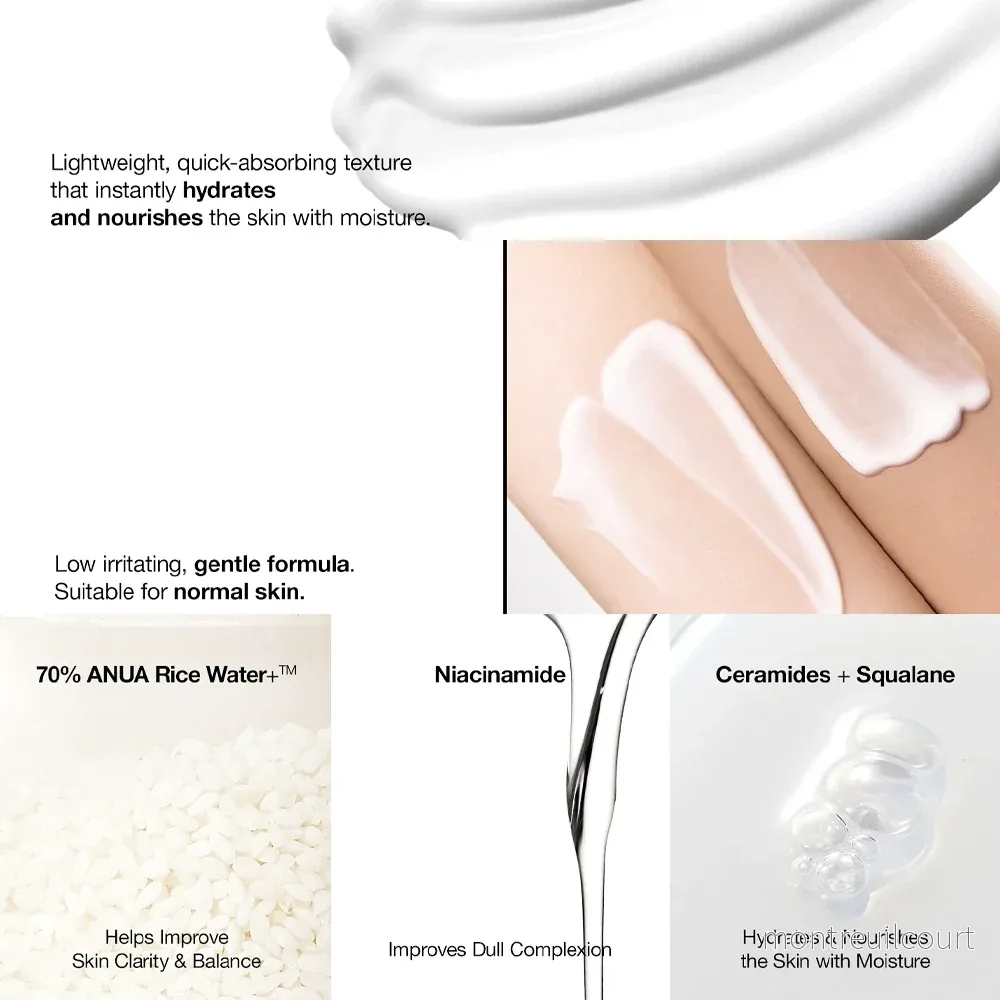 ANUA - Rice 70 Intensive Moisturizing Milk (150ml) - Bild 3