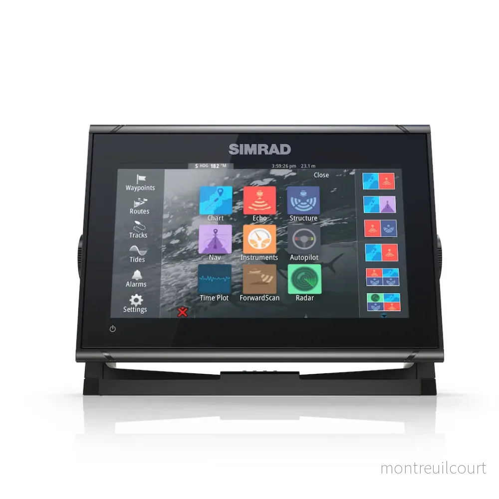 Simrad GO9 Simrad XSE med HDI givare