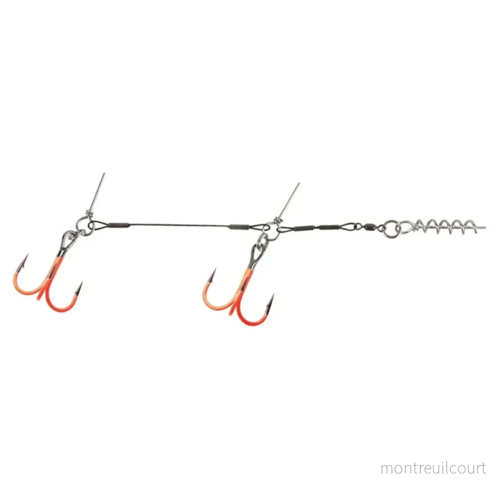 CWC PRO UV Orange Stinger, SS 60lb Junior Tandem 1