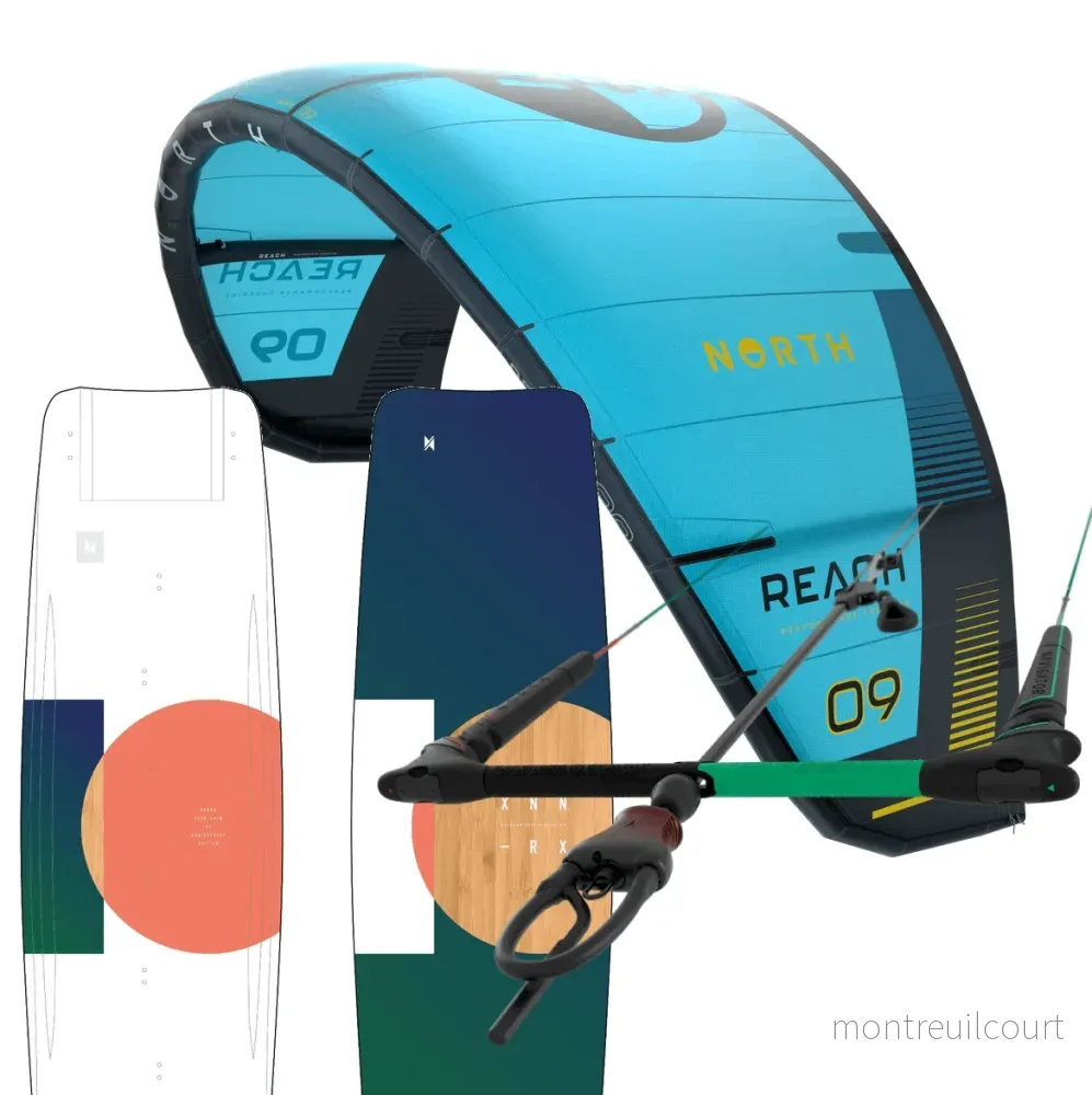 Komplett kitepaket North Reach kite 2024 - Bild 2