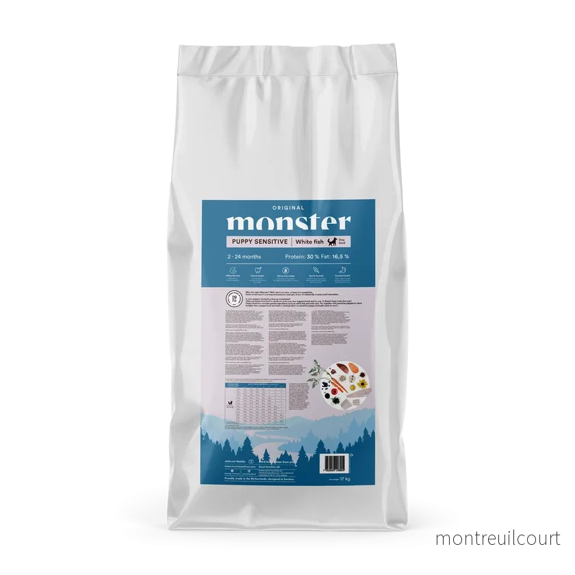 Monster Dog Original Puppy Sensitive White Fish - Bild 3