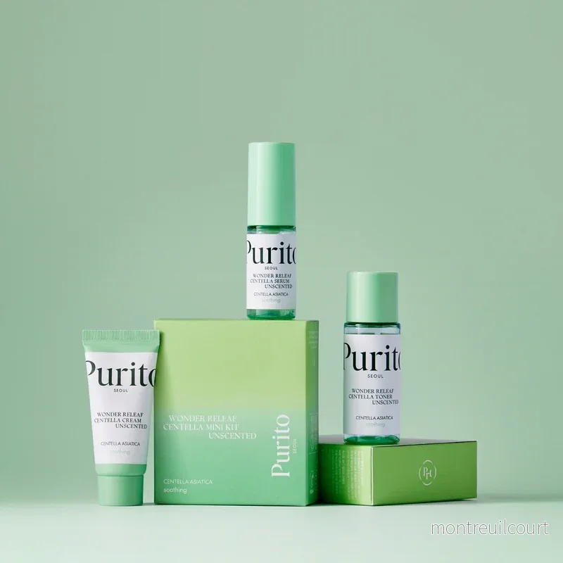 Purito - Wonder Releaf Centella Mini Kit Unscented (60ml) - Bild 2