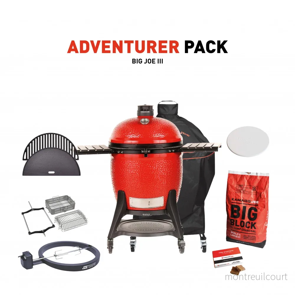 Kamado Joe Big Joe 3 Adventurer paket Kamado Joe Big Joe 3 Adventurer paket