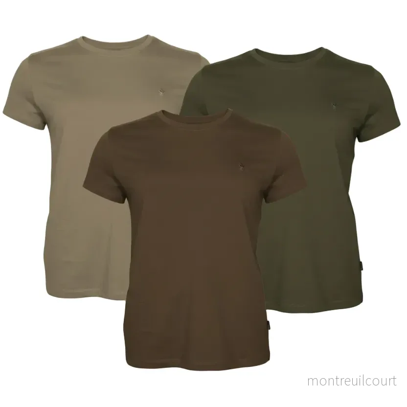 Pinewood 3-pack T-shirt Dam