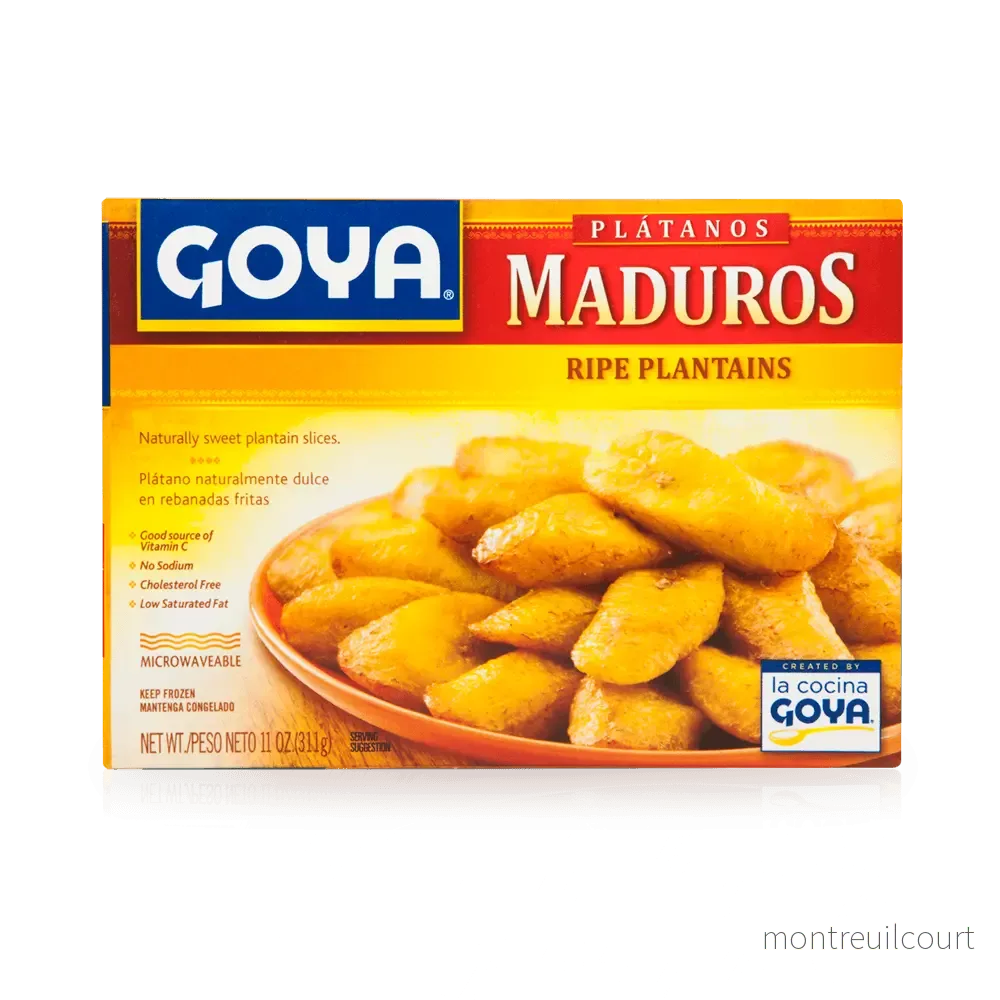 Plátanos Maduros Congelados / Frozen Ripe Plantain Slices – Goya (311g) Plátanos Maduros Congelados / Frozen Ripe Plantain Slices – Goya (311g)