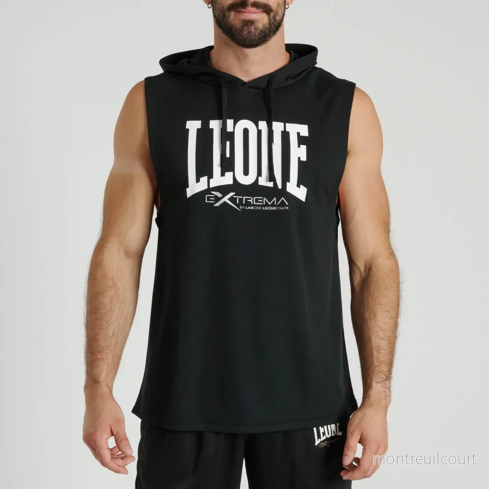 Leone 1947 Ärmlös Hoodie ABX120 Leone 1947 Ärmlös Hoodie ABX120