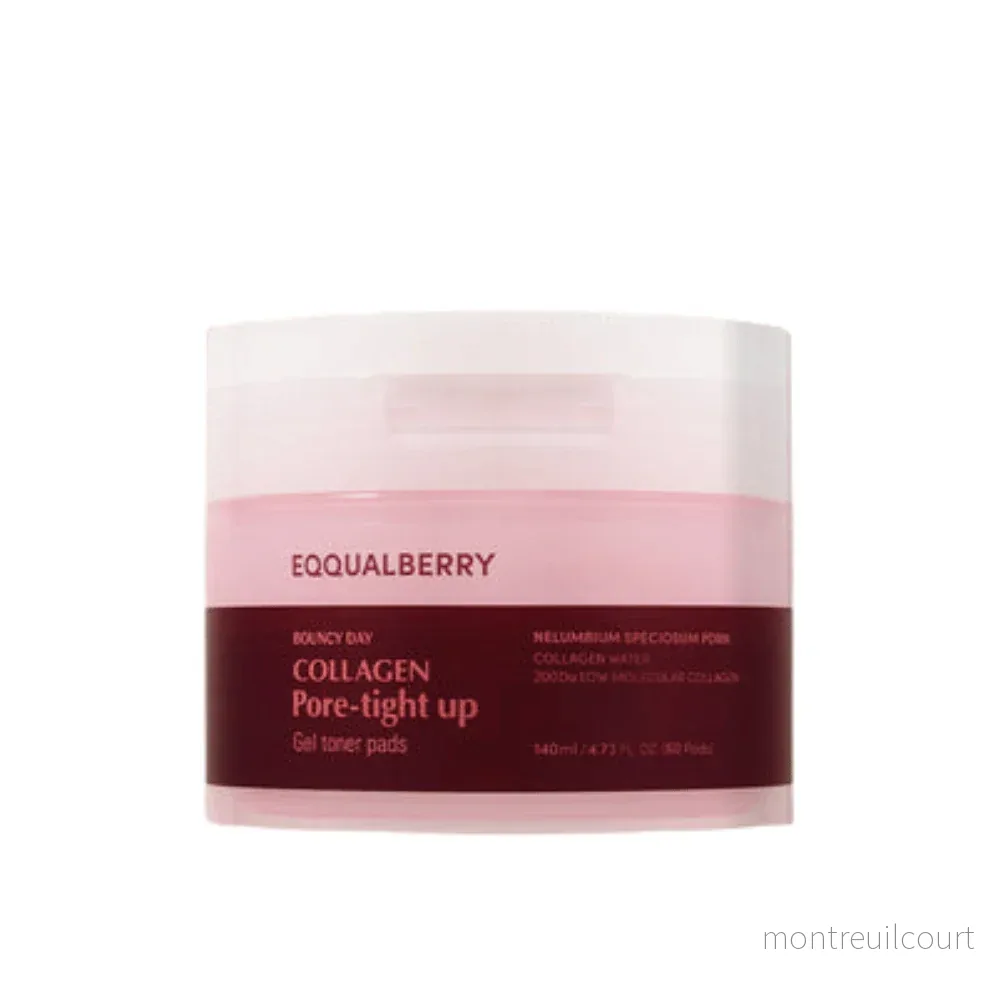Eqqualberry Collagen Pore-Tight Up Gel Toner Pads