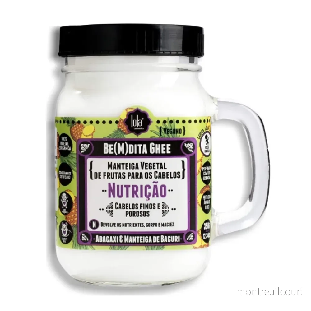 Be(m)dita Ghee Nourishing Hair Butter – Pineapple & Bacuri (350g) Be(m)dita Ghee Nourishing Hair Butter – Pineapple & Bacuri (350g)