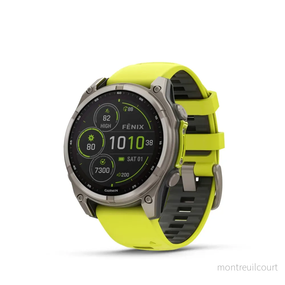 Garmin fenix 8 – Solar Sapphire 47 mm Titanium