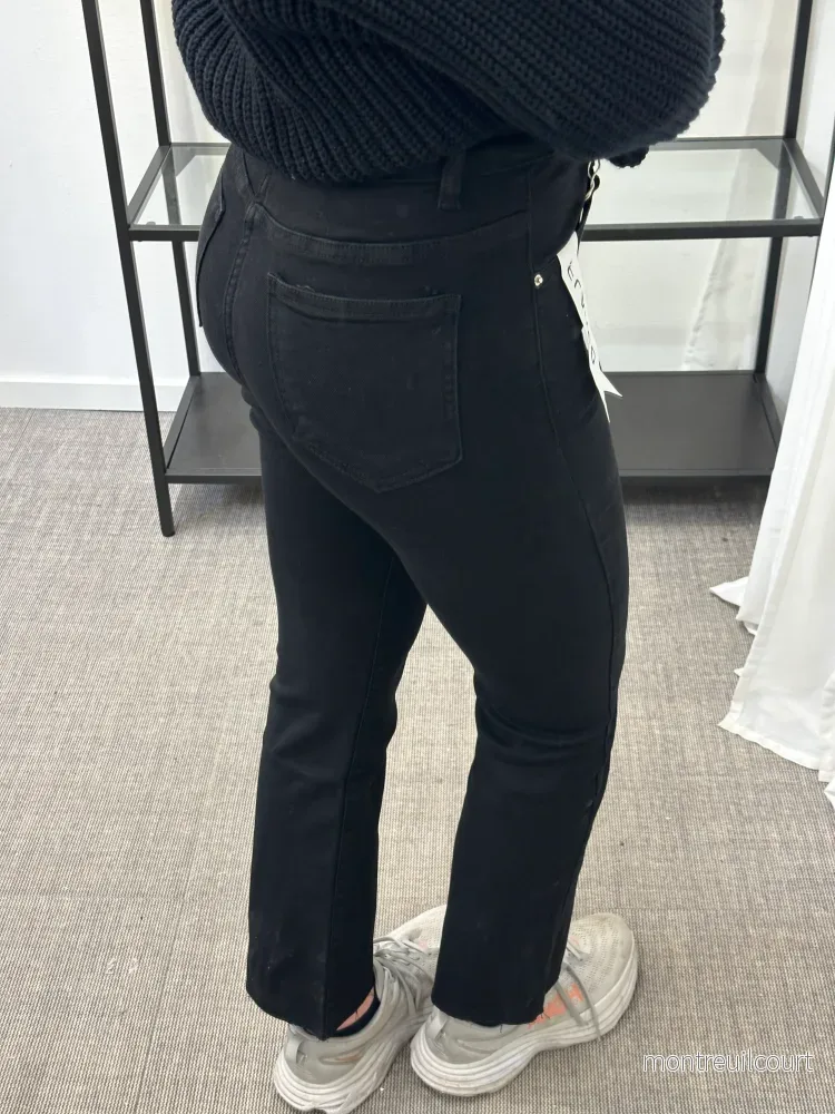 COSY HOUSE - FLARED JEANS - BLACK Y6306A - Bild 3