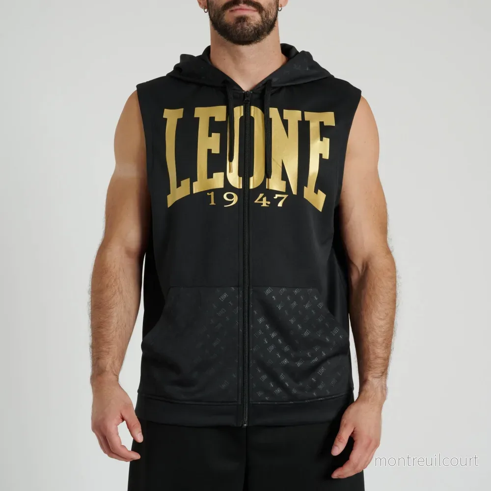 Leone 1947 Ärmlös Hoodie ABX720 Leone 1947 Ärmlös Hoodie ABX720
