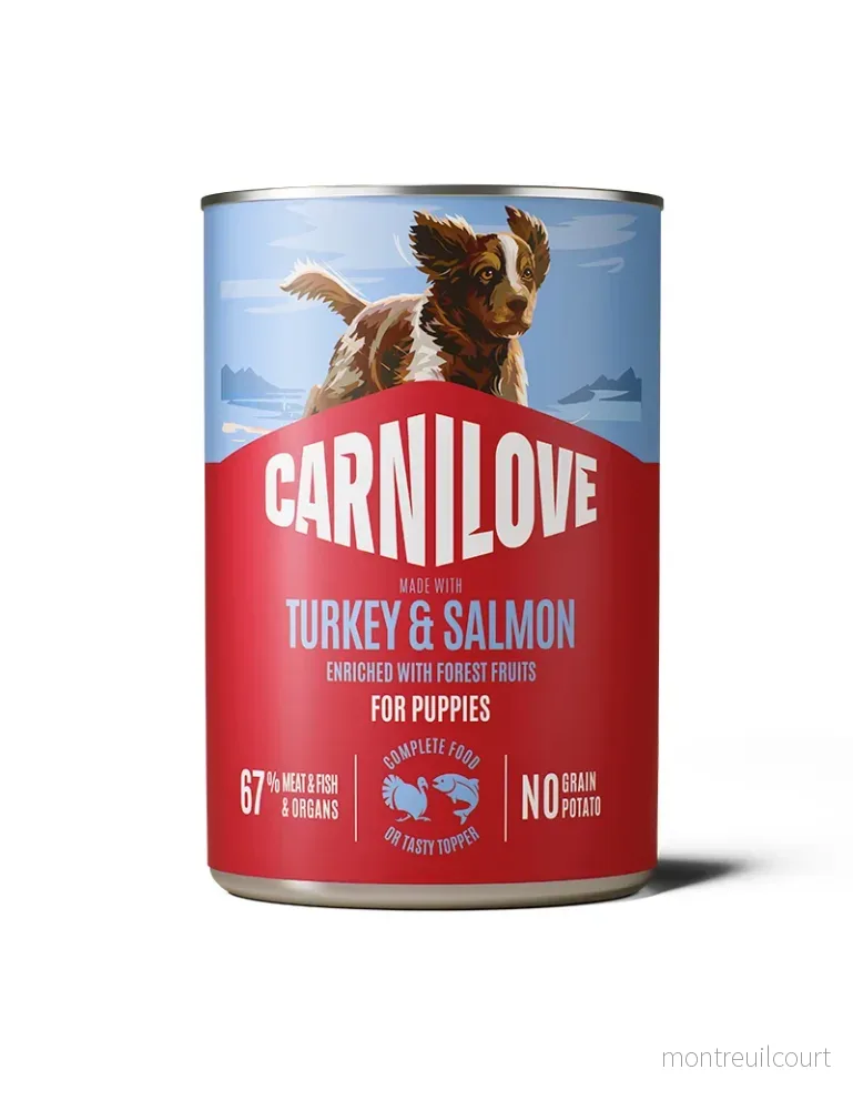 Carnilove Paté Salmon & Turkey Puppy 400g