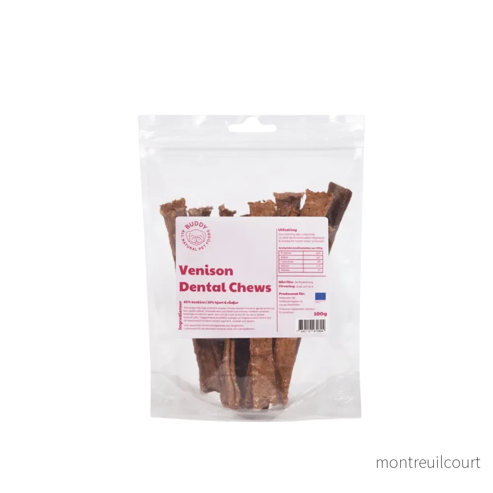 Hjort Tuggbitar - Hjort 100g
