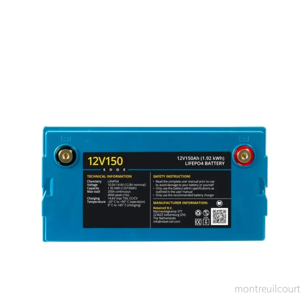 Rebelcell 12V150 EDGE LiFePO4 Batteri - Bild 2