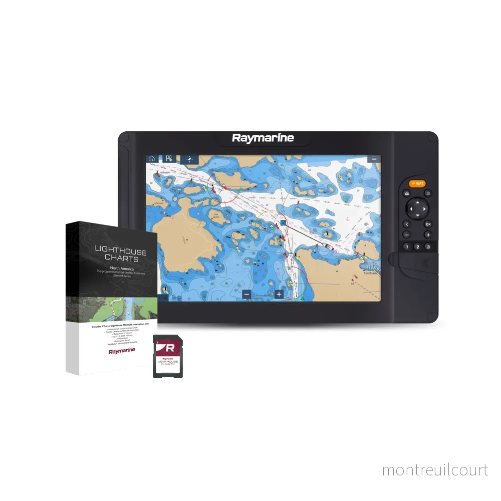 Raymarine Element 12 S – 12″ MFD med Wi-Fi, GPS & LightHouse sjökort över norra Europa Raymarine Element 12 S – 12″ MFD med Wi-Fi, GPS & LightHouse sjökort över norra Europa