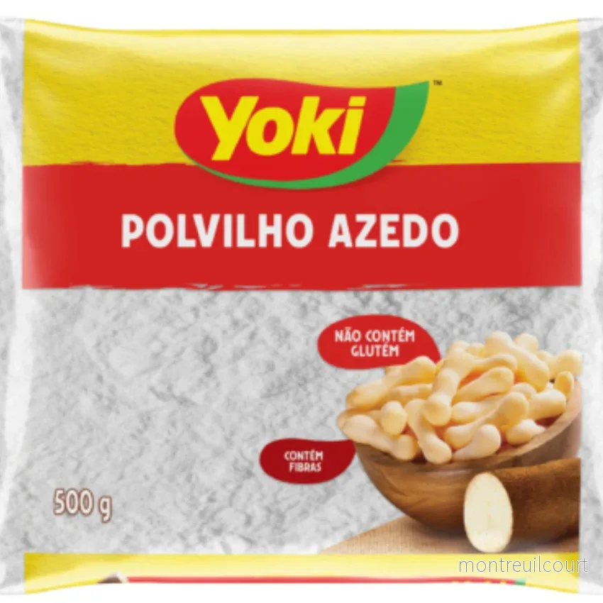Polvilho Azedo / Fine Manioc Starch Sour  – Yoki (500g)