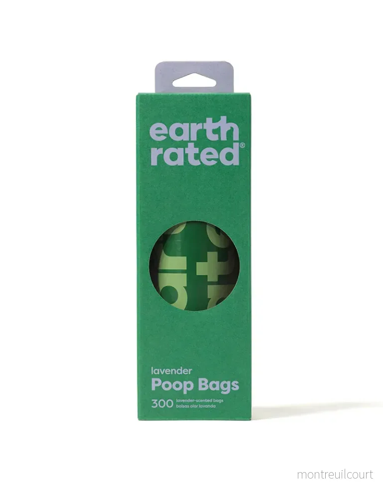 Earth Rated Enkeltrulle med 300 lavendel hundeposer Earth Rated Enkeltrulle med 300 lavendel hundeposer