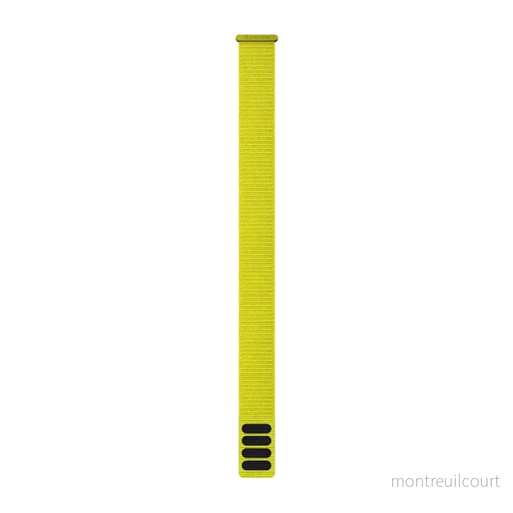 Garmin UltraFit Nylon Strap (22 mm) Gul - Bild 2