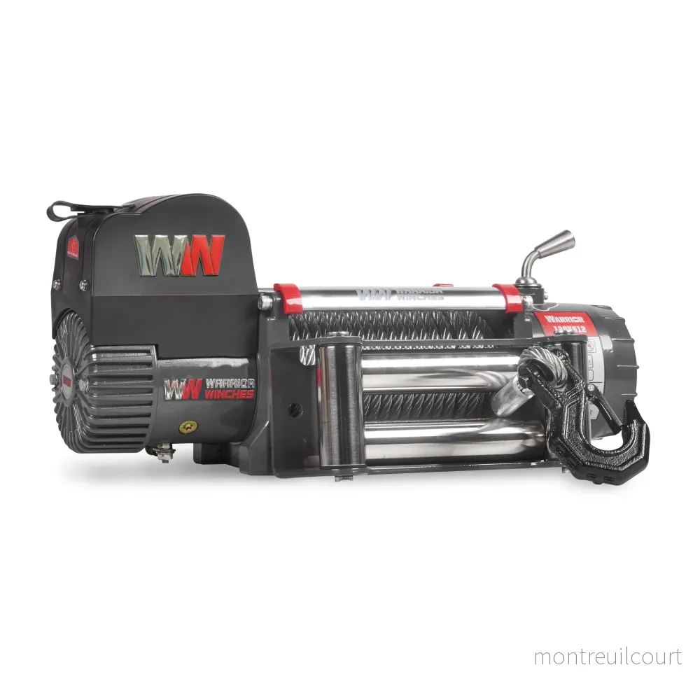 Warrior Winches Samurai 12000 Elektrisk vinsch 12V Stålvajer Warrior Winches Samurai 12000 Elektrisk vinsch 12V Stålvajer