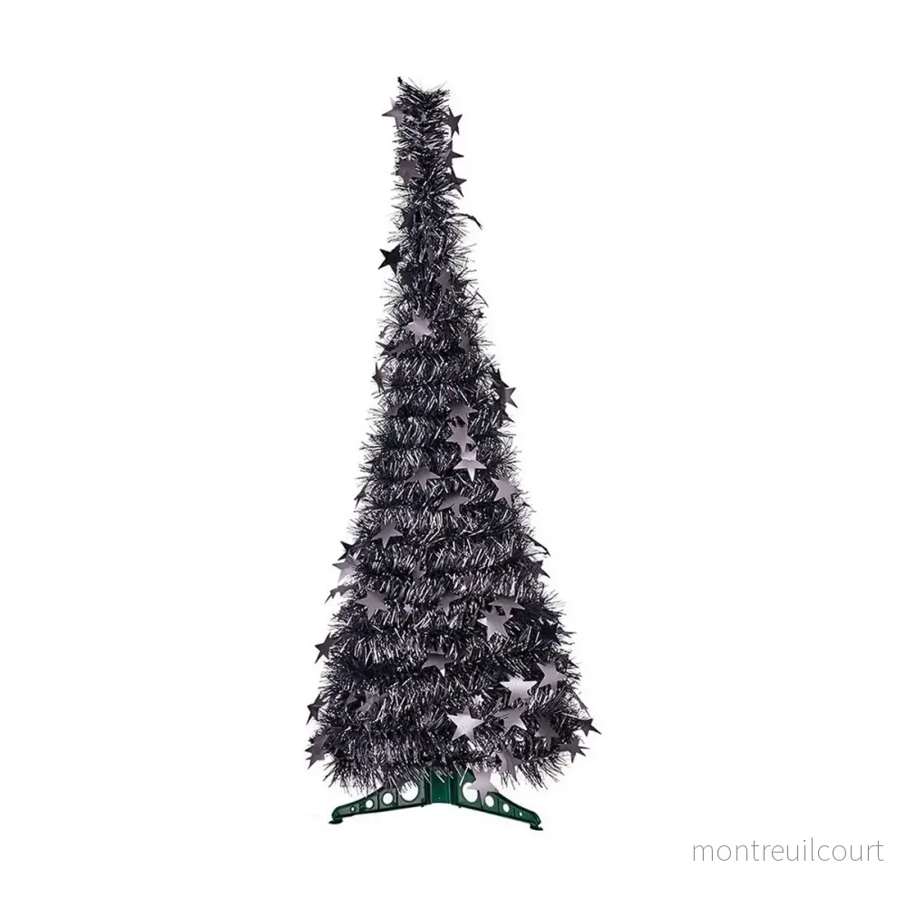 Julgran Grå Glitter 105 cm