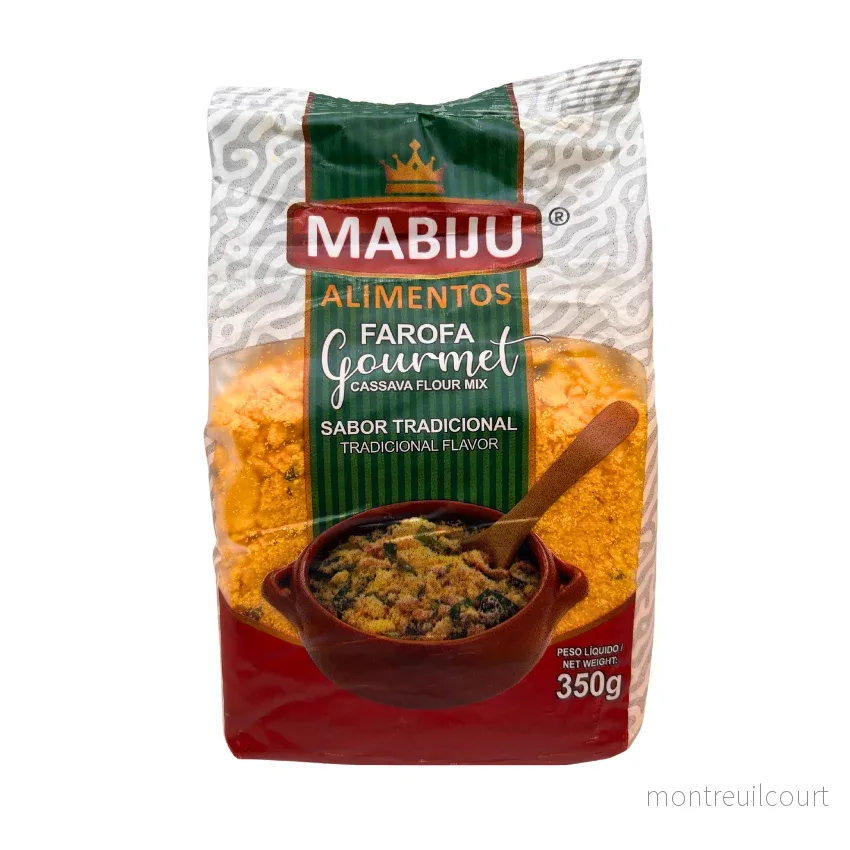 Farofa Gourmet / Gourmet Spiced Manioc Flour – Mabiju (350g) Farofa Gourmet / Gourmet Spiced Manioc Flour – Mabiju (350g)