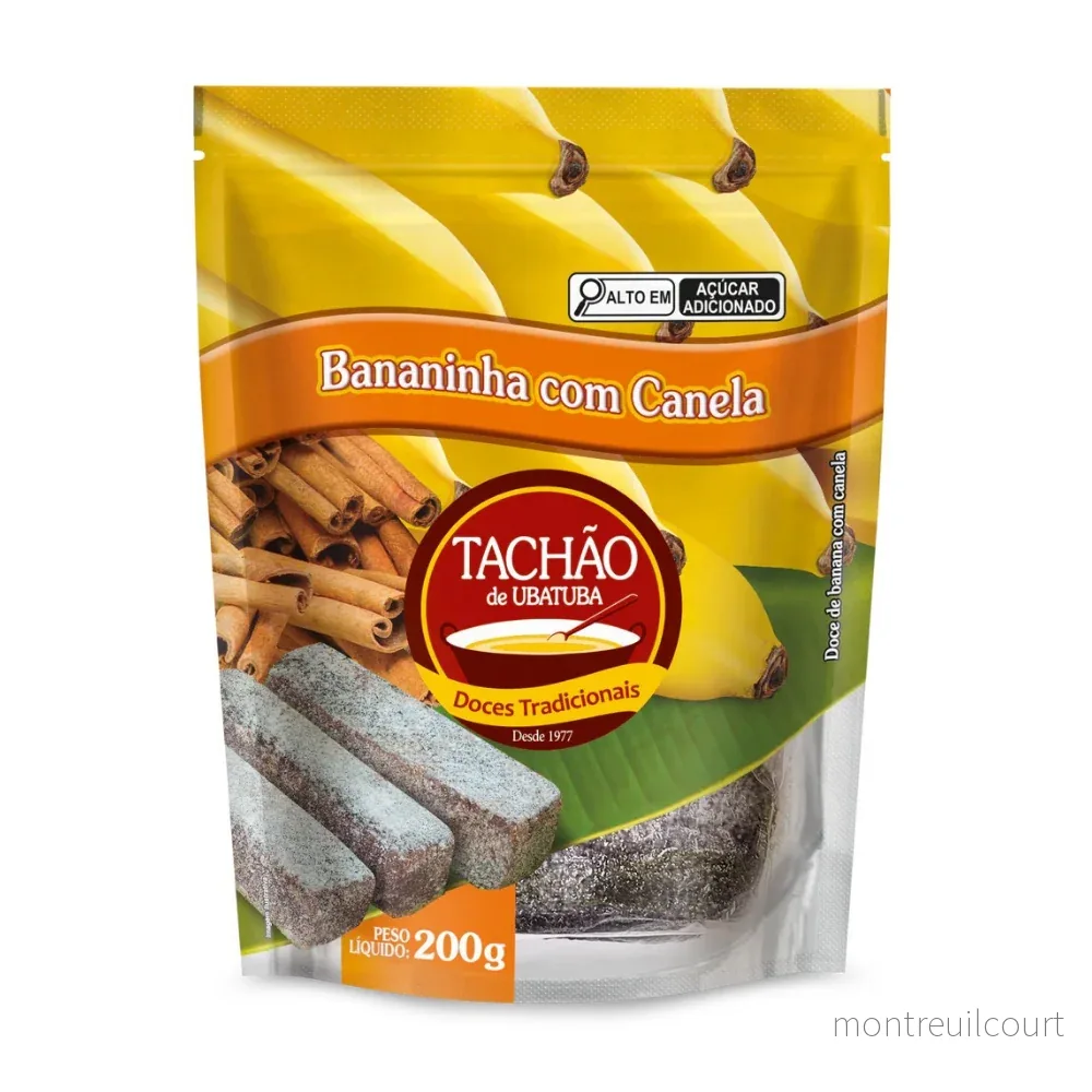 Bananinha Tachão com Canela / Banana Candy with Cinnamon – Tachão (200g)
