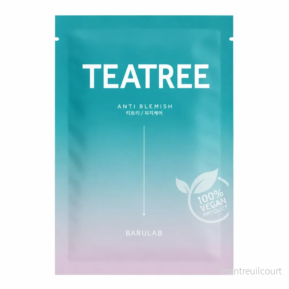 Barulab Clean Vegan Mask Teatree, 1 sheet