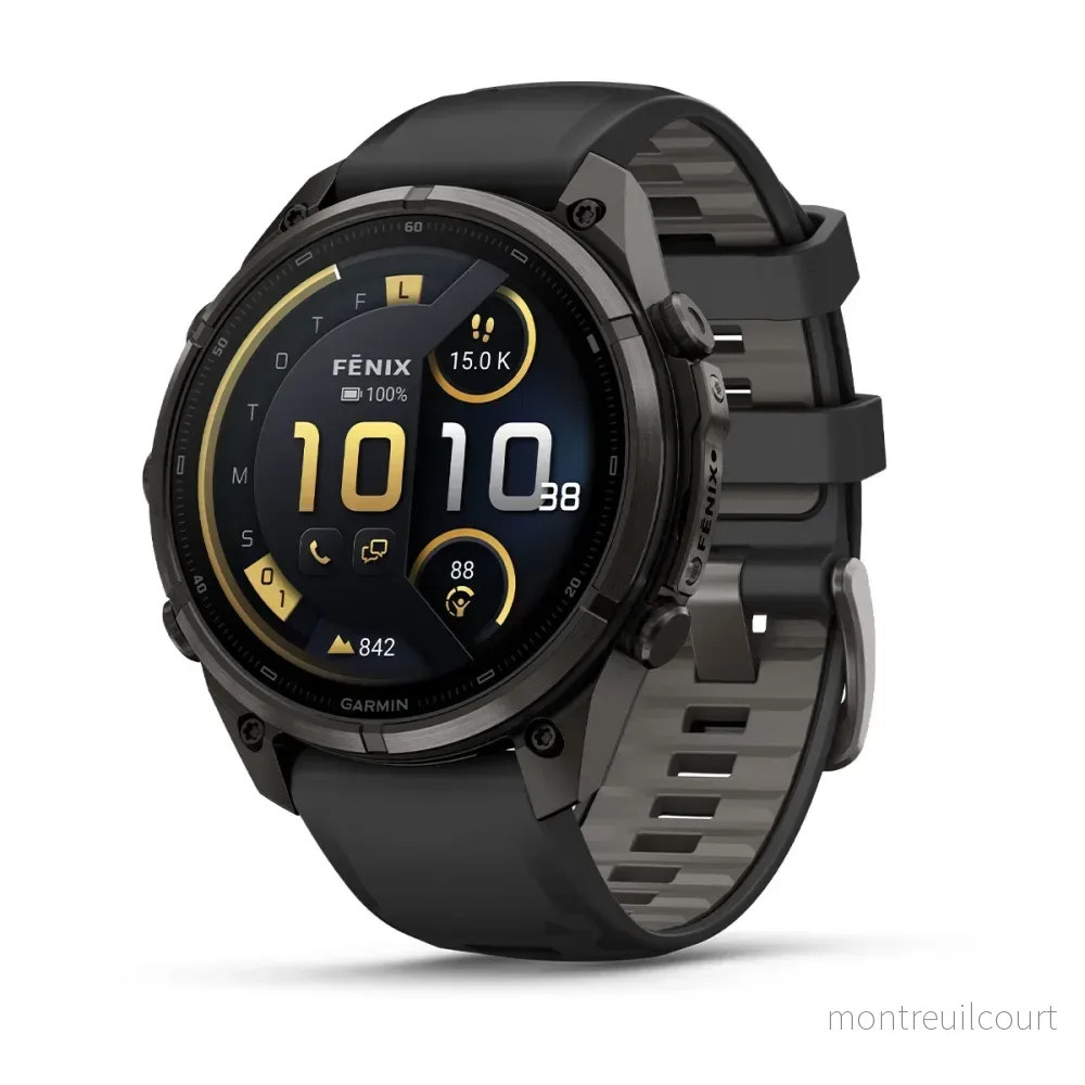 Garmin fēnix 9 Pro InReach – AMOLED 47 mm Sapphire Carbon Gray DLC Titanium Garmin fēnix 9 Pro InReach – AMOLED 47 mm Sapphire Carbon Gray DLC Titanium