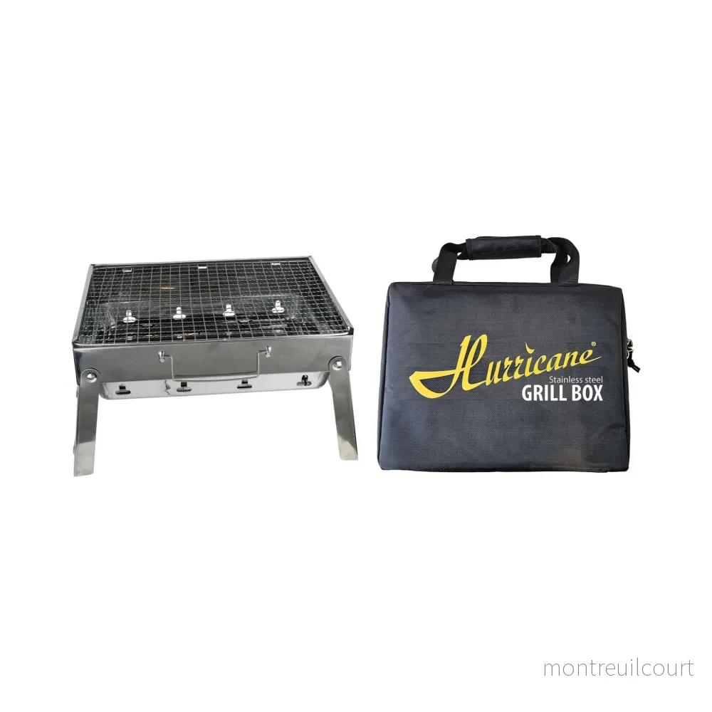 Hurricane Grill Box Portabel Kolgrill